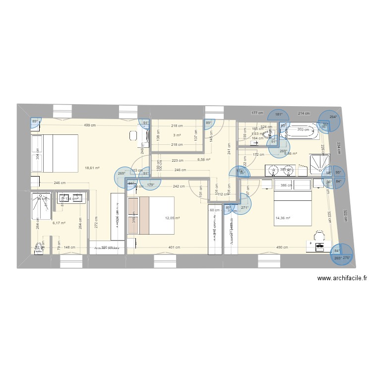 Maison Pauline sept 2024 V5. Plan de 8 pièces et 69 m2