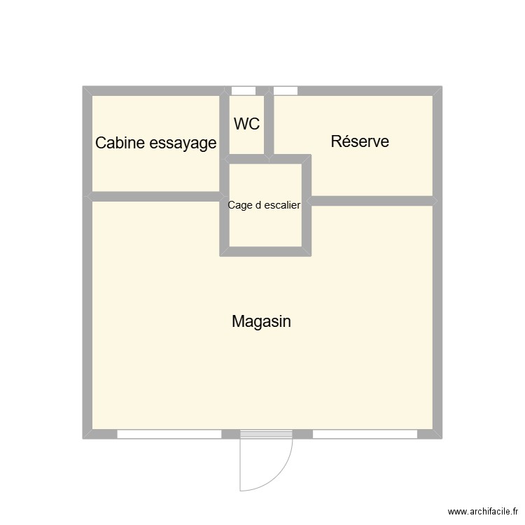 2412 OCHAWANE. Plan de 5 pièces et 14 m2