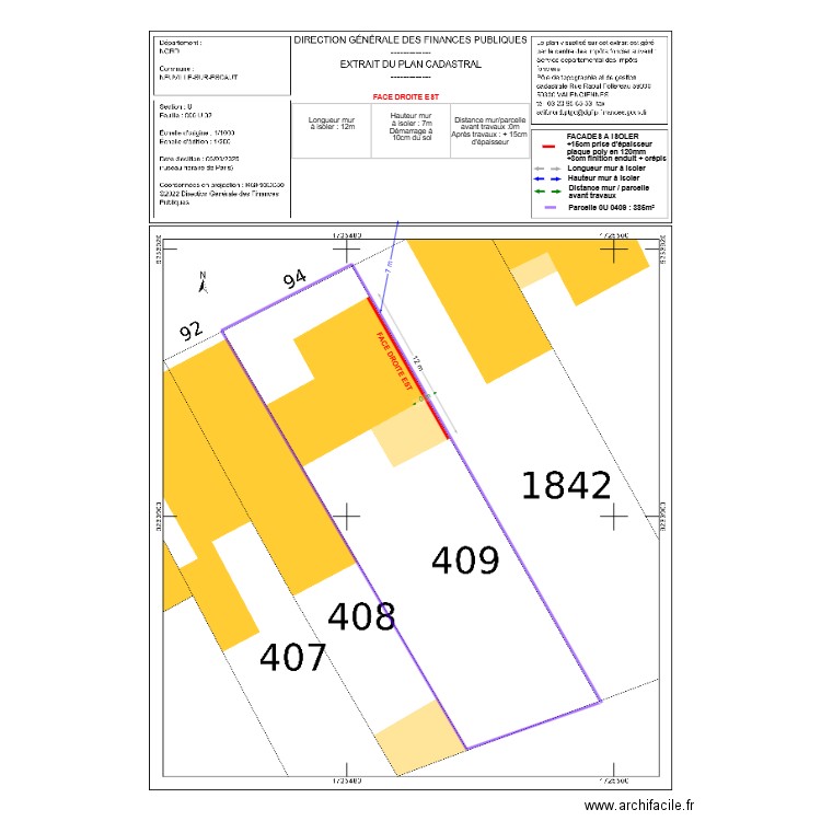 dp02 DUFOUR. Plan de 0 pièce et 0 m2