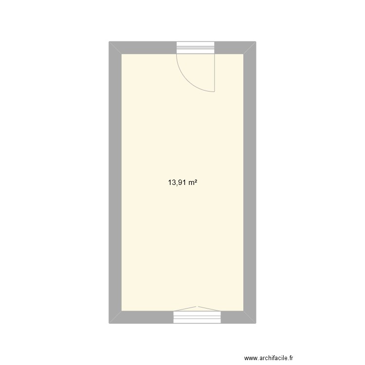 Chambre. Plan de 0 pièce et 0 m2