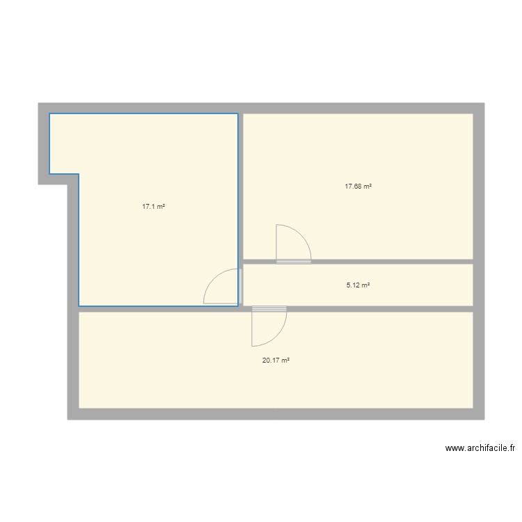  plan 2eme étage MRLANDSHEERE. Plan de 0 pièce et 0 m2