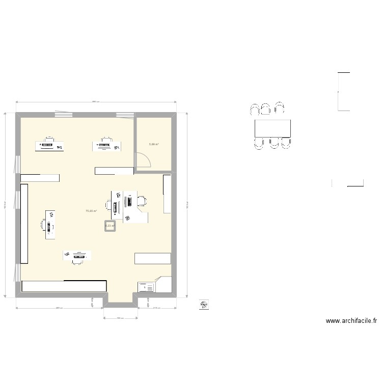 plan vide v2. Plan de 0 pièce et 0 m2