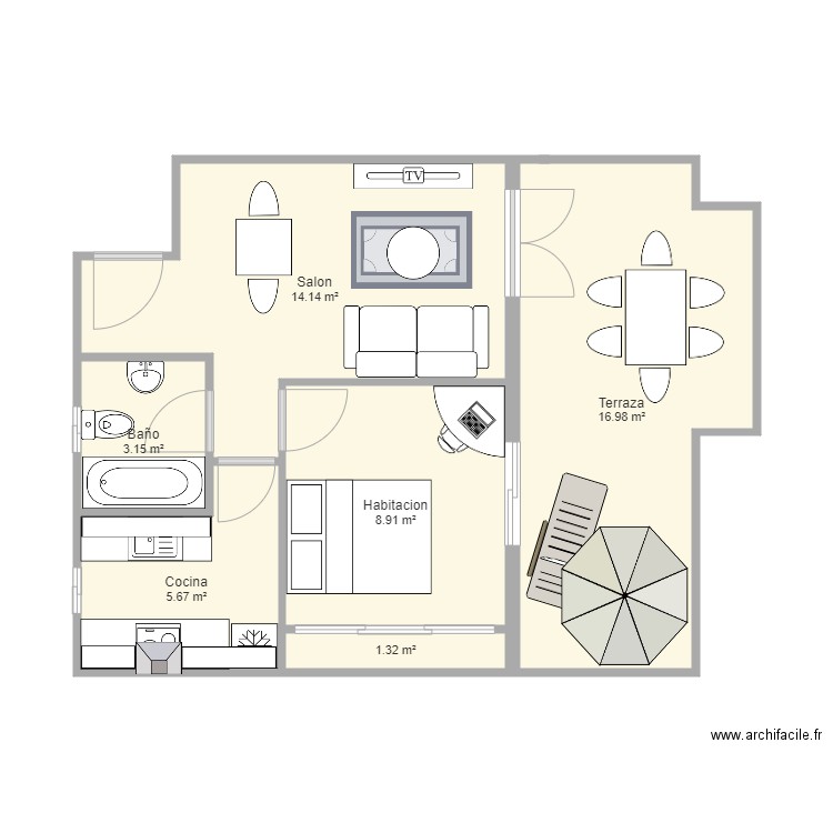 Marqués de Mondéjar 4 5 acotado. Plan de 0 pièce et 0 m2