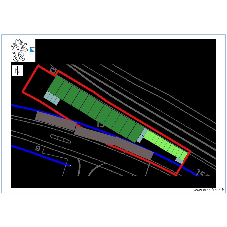 Weiach ZH. Plan de 0 pièce et 0 m2