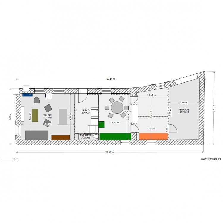 MAISON ANCIENNE BAS 06062014. Plan de 0 pièce et 0 m2