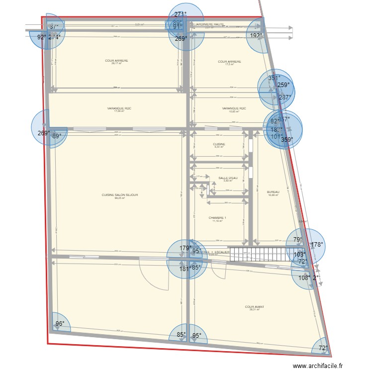 acoly RDC. Plan de 0 pièce et 0 m2