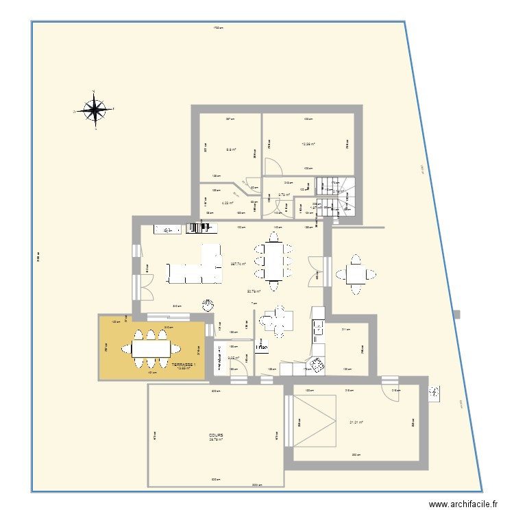 PROJETNB41. Plan de 0 pièce et 0 m2