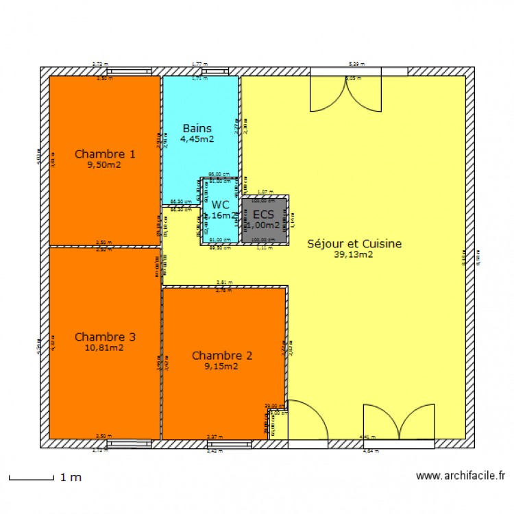 Maison_ini_01. Plan de 0 pièce et 0 m2