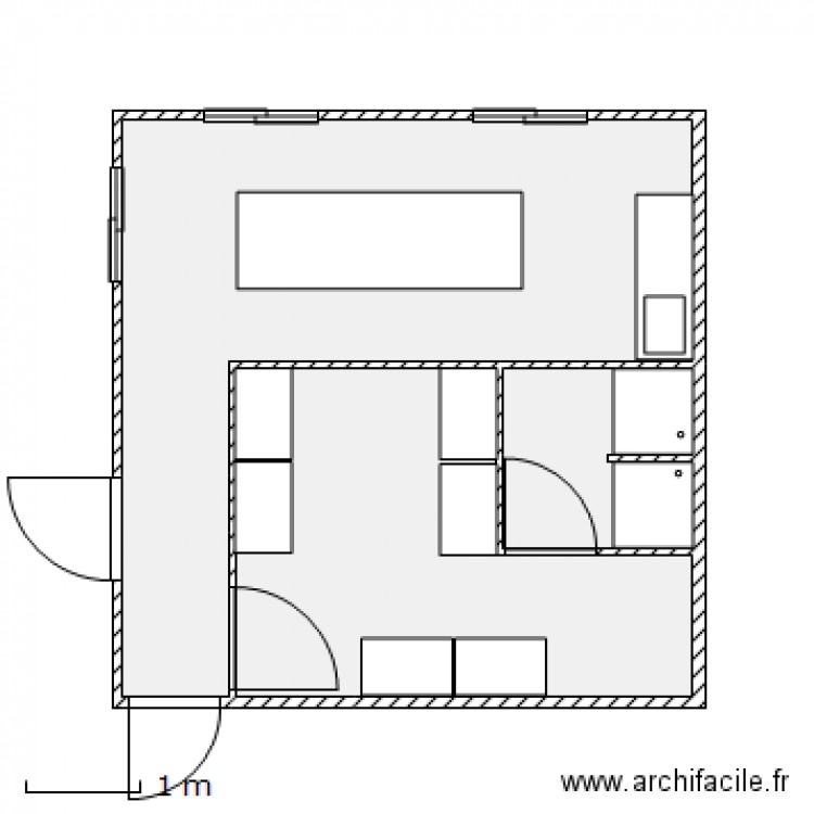 Vestiaire2. Plan de 0 pièce et 0 m2