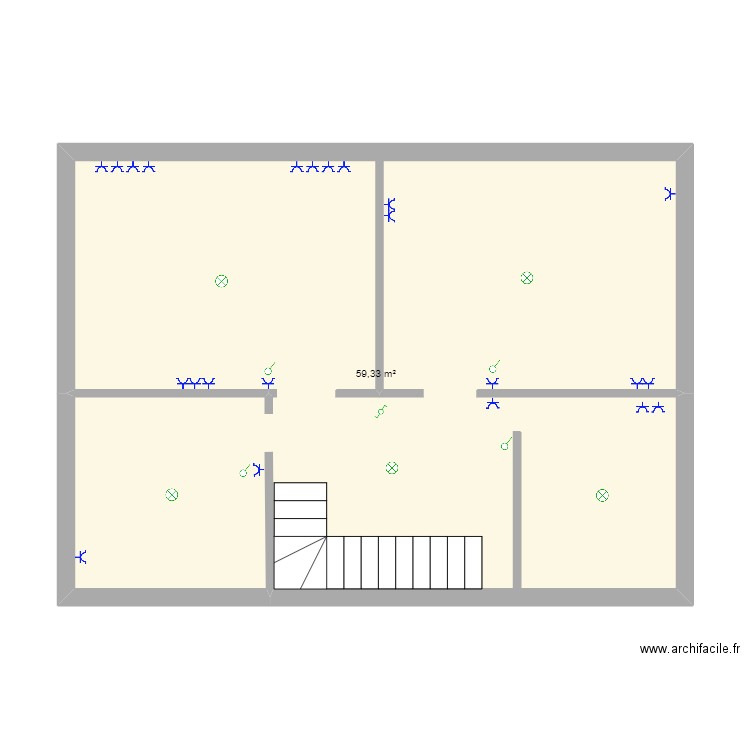 SANTO étage . Plan de 0 pièce et 0 m2