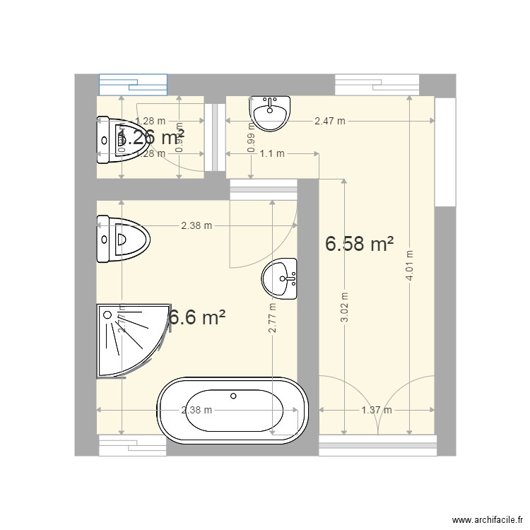 plan . Plan de 0 pièce et 0 m2