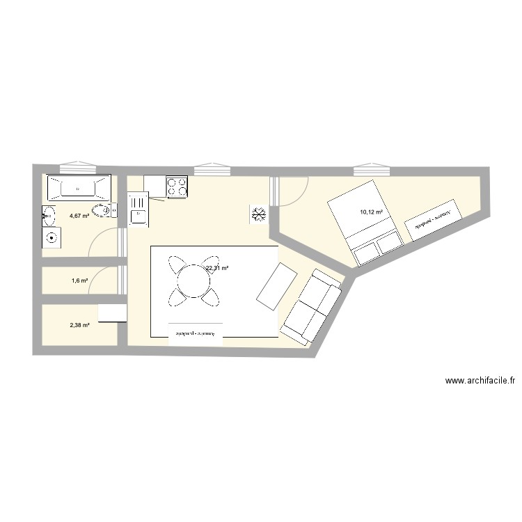 Laitières. Plan de 0 pièce et 0 m2