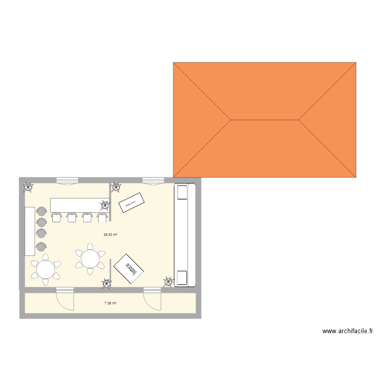 foyer lycee . Plan de 0 pièce et 0 m2