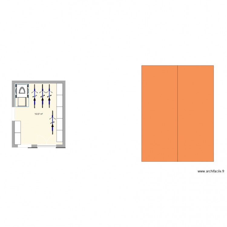 Cabane de jardin 2. Plan de 0 pièce et 0 m2