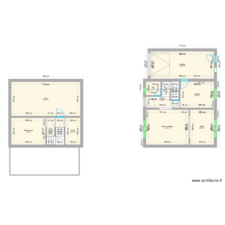 Maison Montataire. Plan de 12 pièces et 108 m2