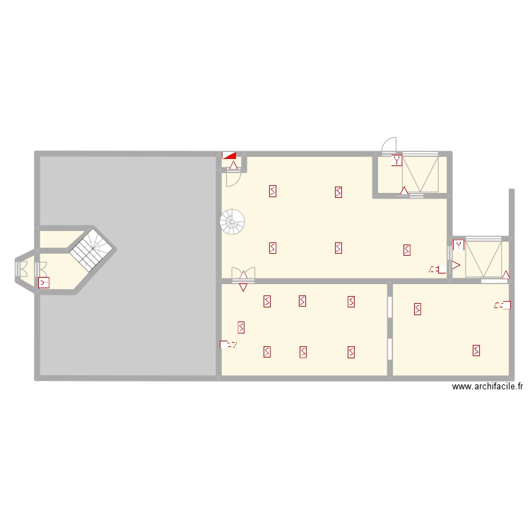 colca rdc inc. Plan de 10 pièces et 291 m2