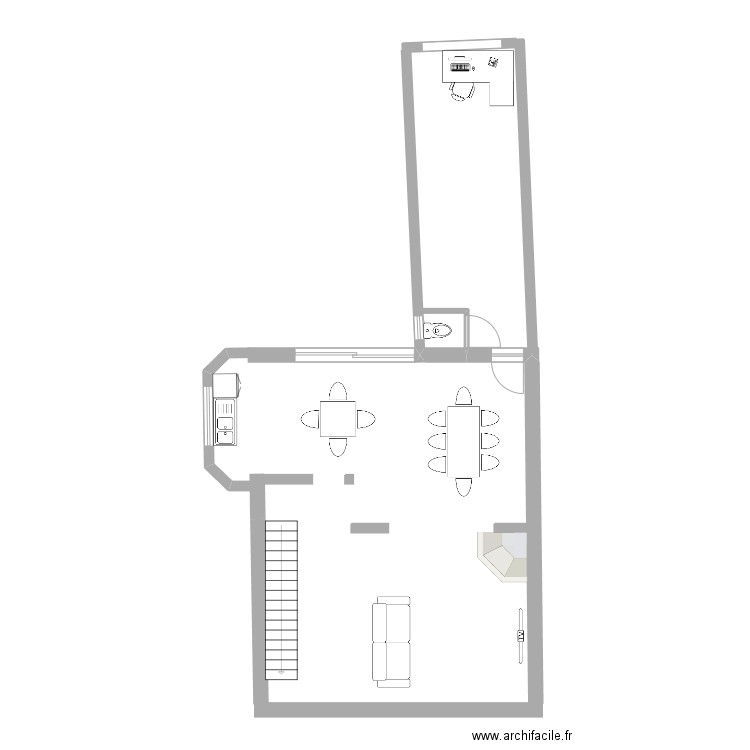 Rez de chaussée laventie. Plan de 0 pièce et 0 m2