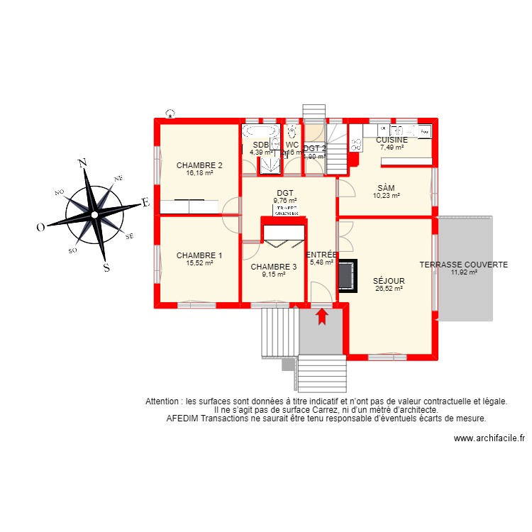 BI 22481 - . Plan de 36 pièces et 401 m2