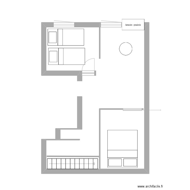 Appartement du Port RDC. Plan de 0 pièce et 0 m2