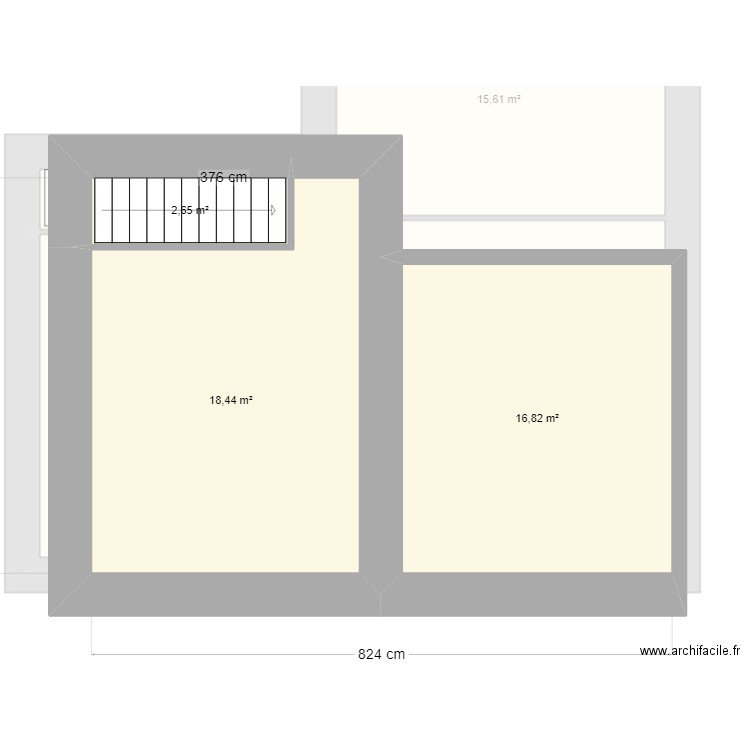 berlin. Plan de 11 pièces et 126 m2