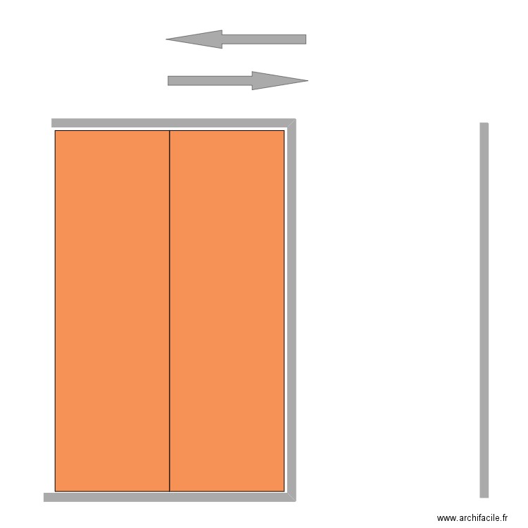 futur parking derrière la grange. Plan de 0 pièce et 0 m2