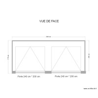 PLAN DE COUPE vue avant