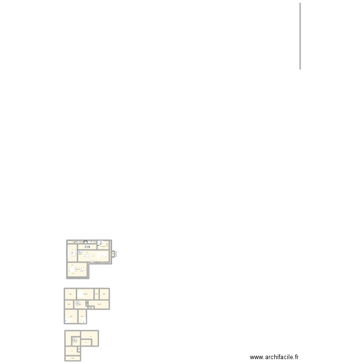 Japanese house. Plan de 28 pièces et 306 m2