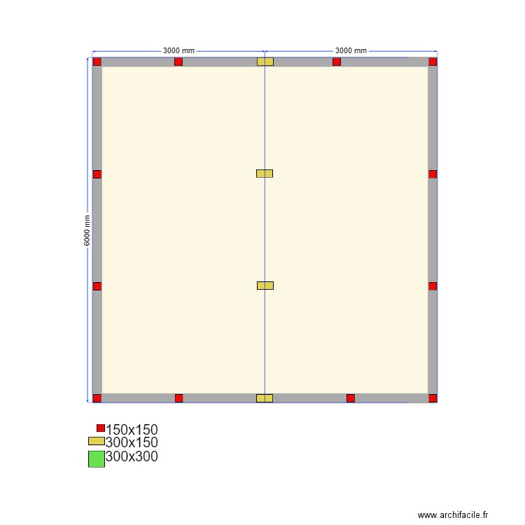 Сваи 31. Plan de 1 pièce et 32 m2