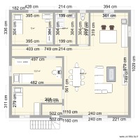 plan maison dembeni