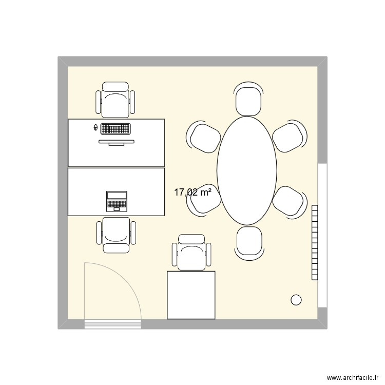 Musée Des Maisons Comtoises. Plan de 1 pièce et 17 m2