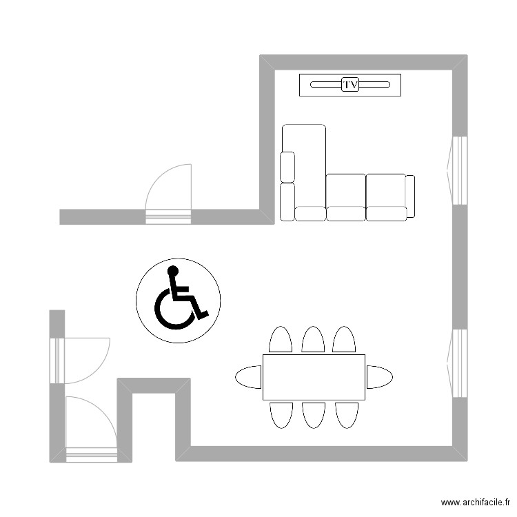 M C. Plan de 0 pièce et 0 m2