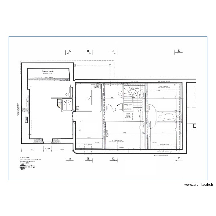 maison valladon 1er. Plan de 1 pièce et 0 m2