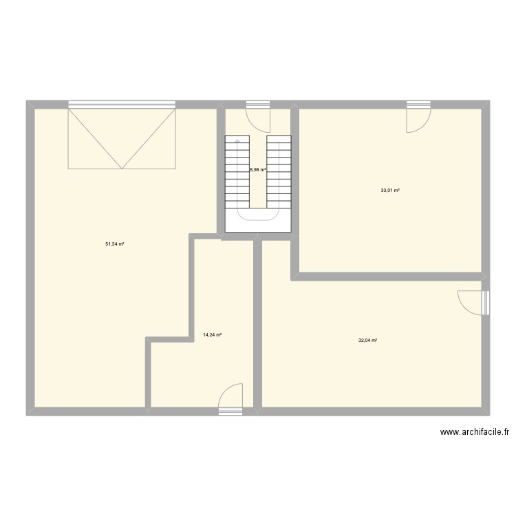 RDC. Plan de 0 pièce et 0 m2