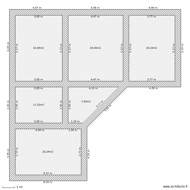 PLEIN SUD - RADIER. Plan de 0 pièce et 0 m2