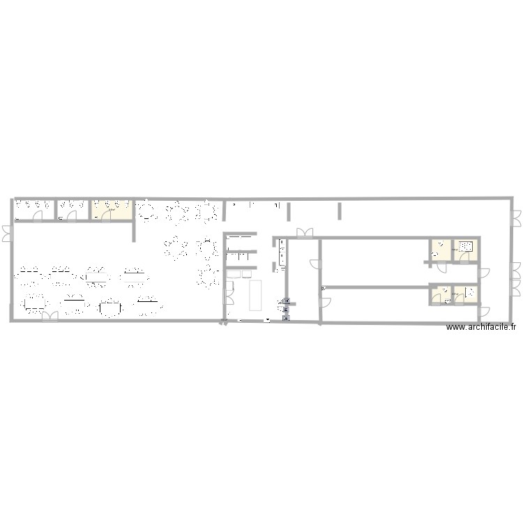 plan cuisine scolaire 3. Plan de 0 pièce et 0 m2