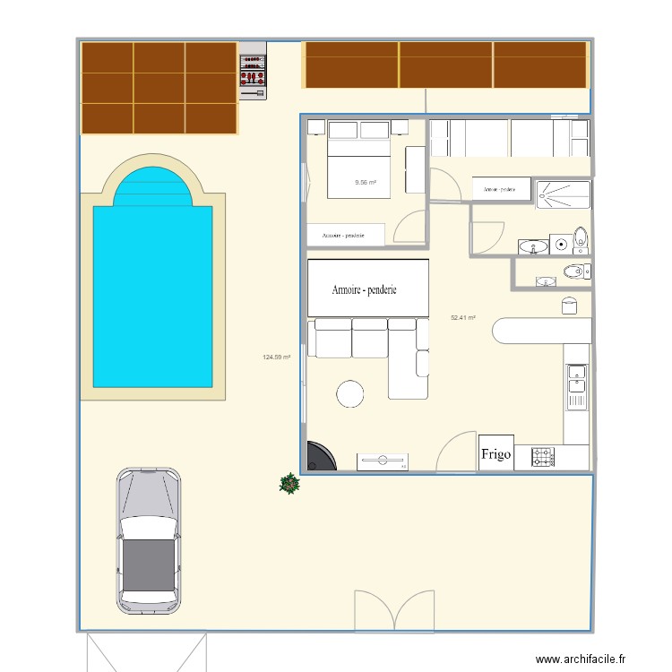 Plan Hammamet 2. Plan de 0 pièce et 0 m2