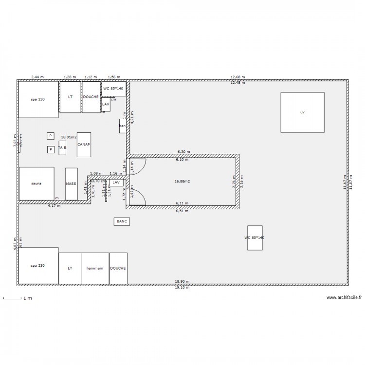 SPAHAUT4. Plan de 0 pièce et 0 m2