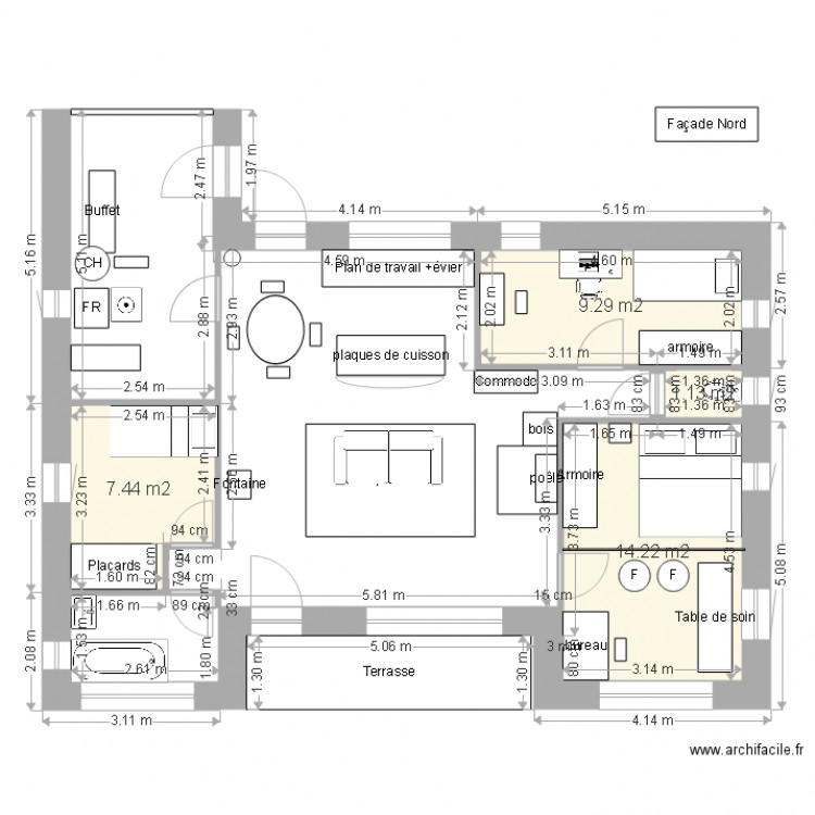 Plan maison Balança 1 juillet 2015. Plan de 0 pièce et 0 m2