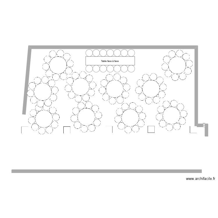 Plan Table mariage 1. Plan de 0 pièce et 0 m2