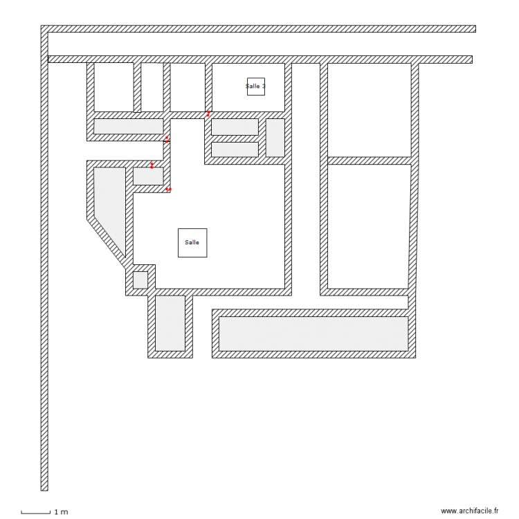 Bloc Opératoire. Plan de 0 pièce et 0 m2