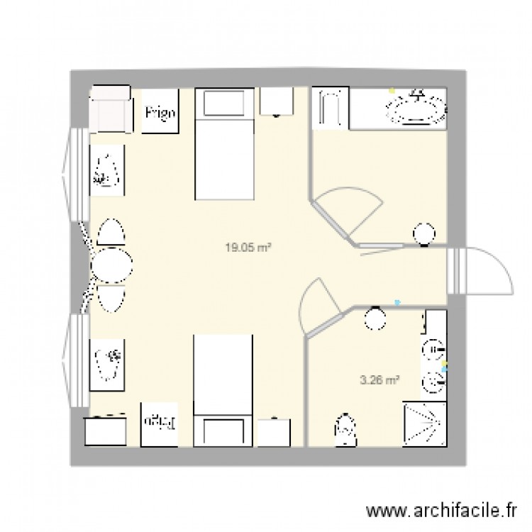 Maternité. Plan de 0 pièce et 0 m2