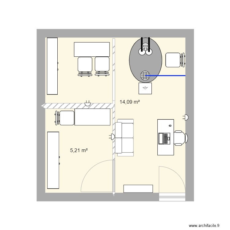 hidroterapia. Plan de 0 pièce et 0 m2