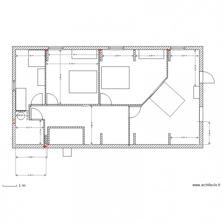 Combles-V7. Plan de 0 pièce et 0 m2