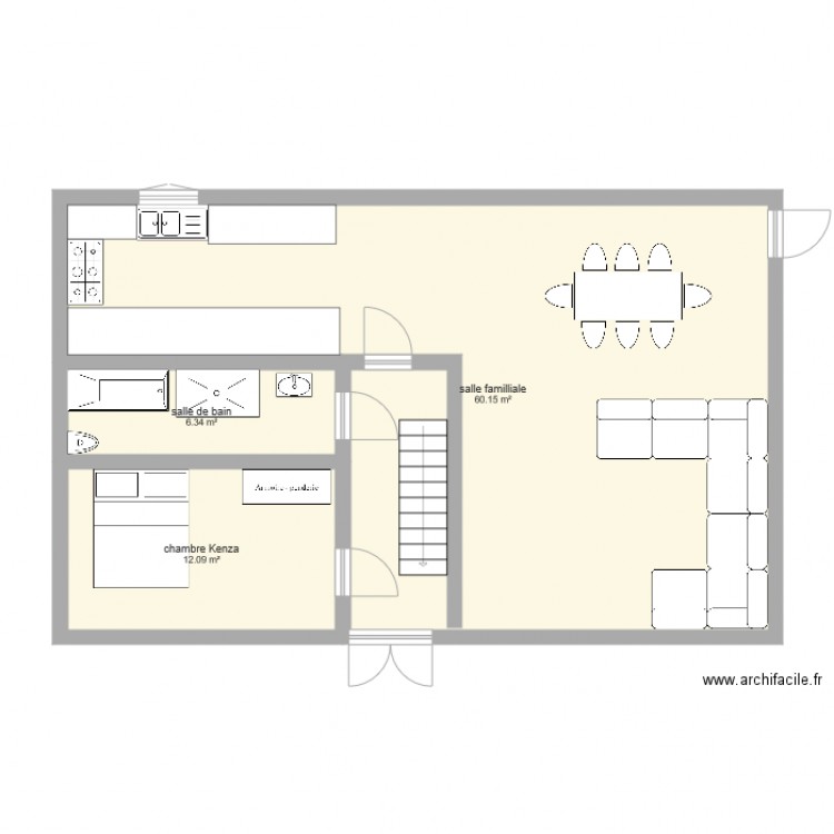 futur maison. Plan de 0 pièce et 0 m2