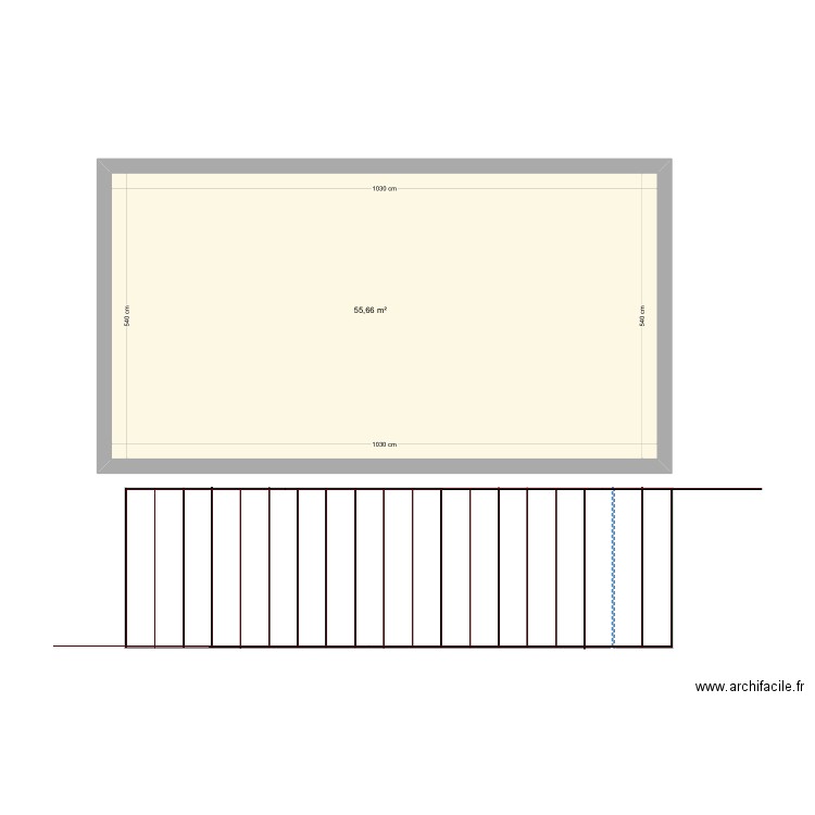 Petite Maison - ossature. Plan de 0 pièce et 0 m2