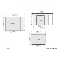 Plan de masse DP2 - Abris jardin