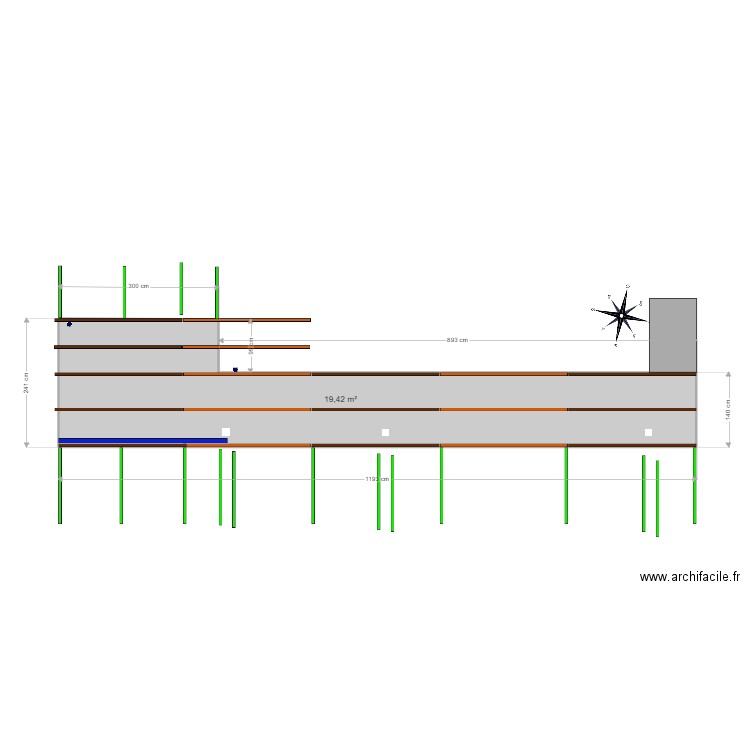 Abri. Plan de 0 pièce et 0 m2