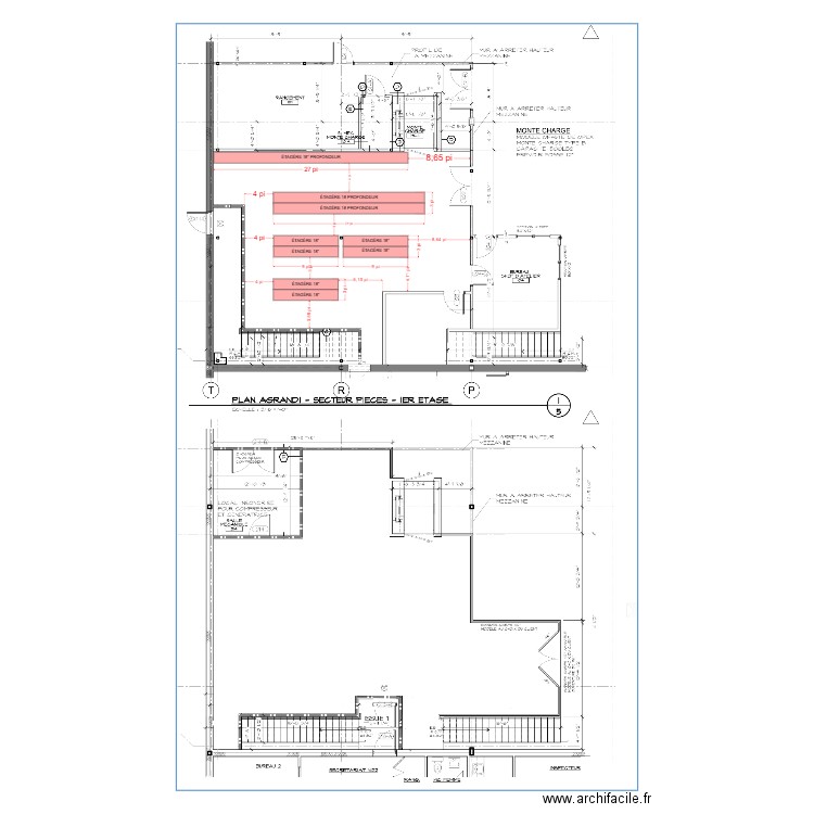 AMÉNAGEMENT MAGASIN BELOEIL. Plan de 0 pièce et 0 m2