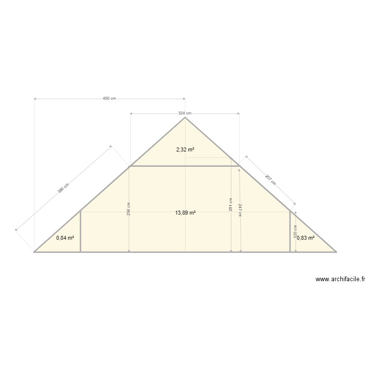 Cantarelli. Plan de 0 pièce et 0 m2