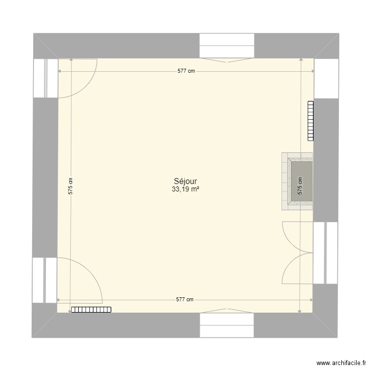 séjour. Plan de 0 pièce et 0 m2